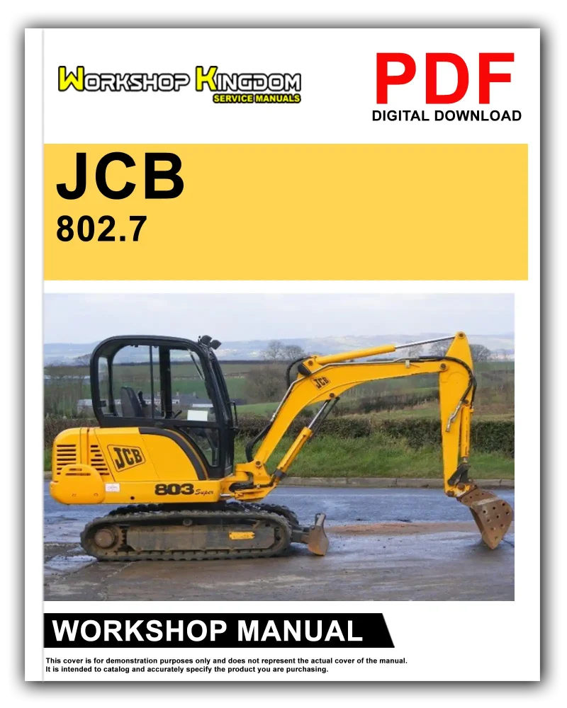 JCB 802.7 803 804 Workshop Manual