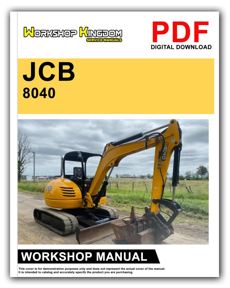 JCB 8040 8045 8050 8055 Workshop Manual