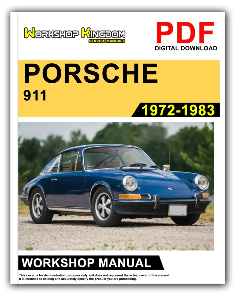 PORSCHE 911 (1972-1983) Workshop Repair Service Manual – English – PDF Download