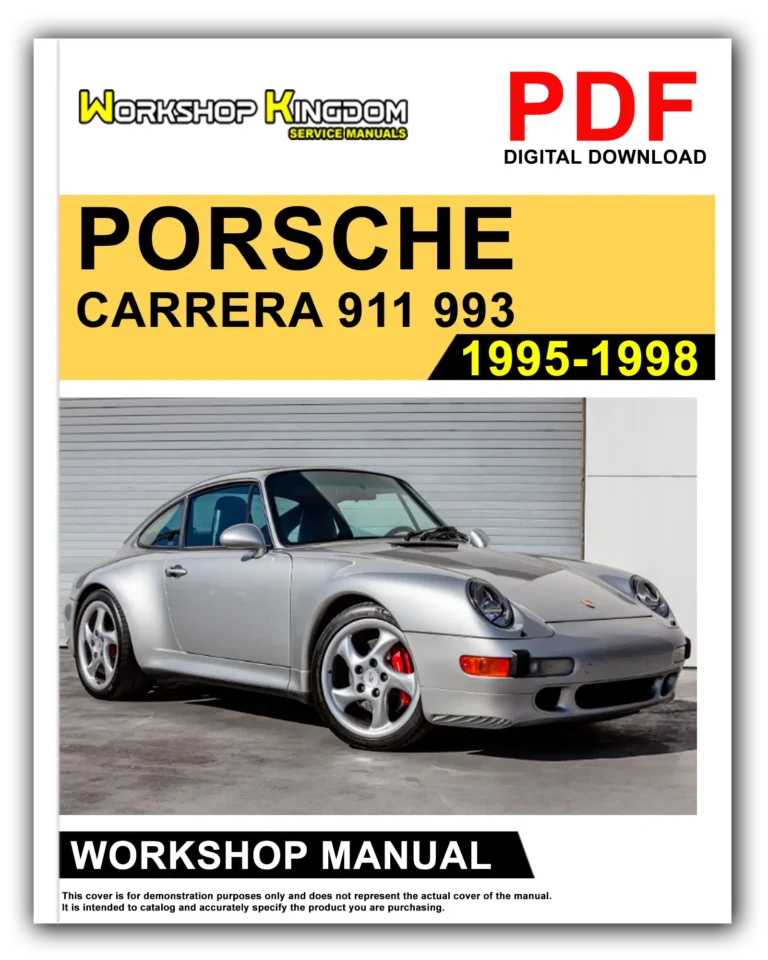 PORSCHE CARRERA 911 993 (1995-1998) Workshop Repair Service Manual – English – PDF Download