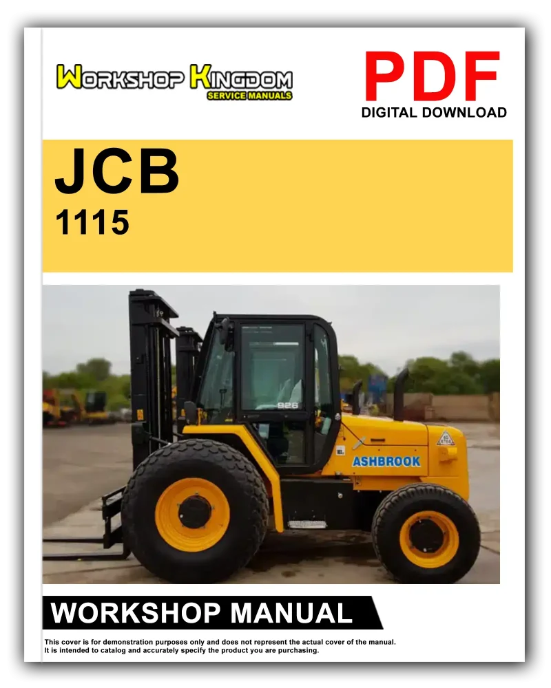JCB 1115 1115S 1125 1135 Workshop Manual