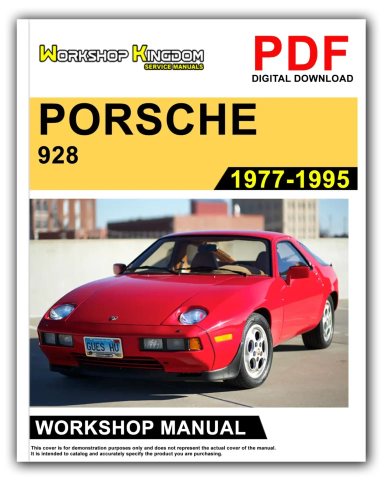 PORSCHE 928 (1977-1995) Workshop Repair Service Manual – English – PDF Download