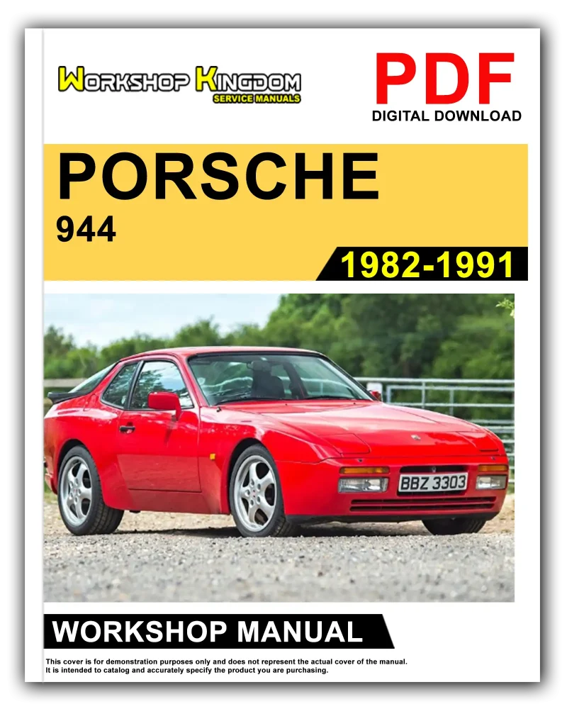PORSCHE 944 Workshop Manual