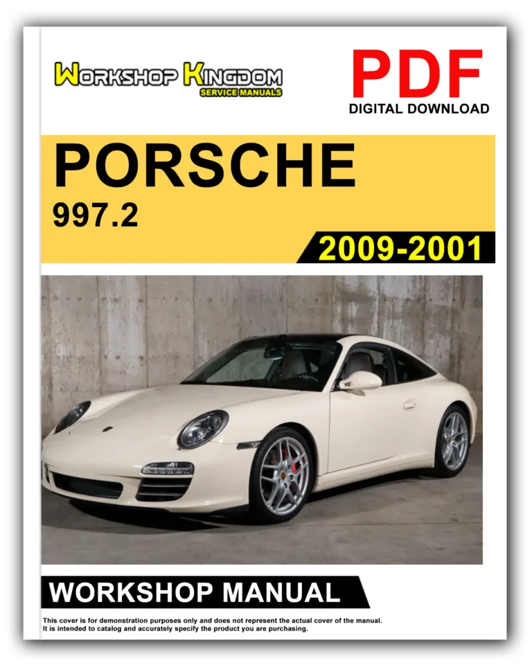 PORSCHE 997.2 (2009-2011) Workshop Repair Service Manual – English – PDF Download