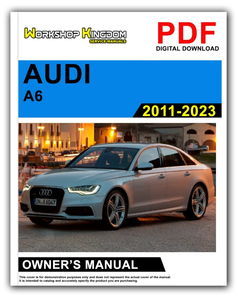 AUDI A6 (2011-2023) Owner’s Manual – English – PDF Download