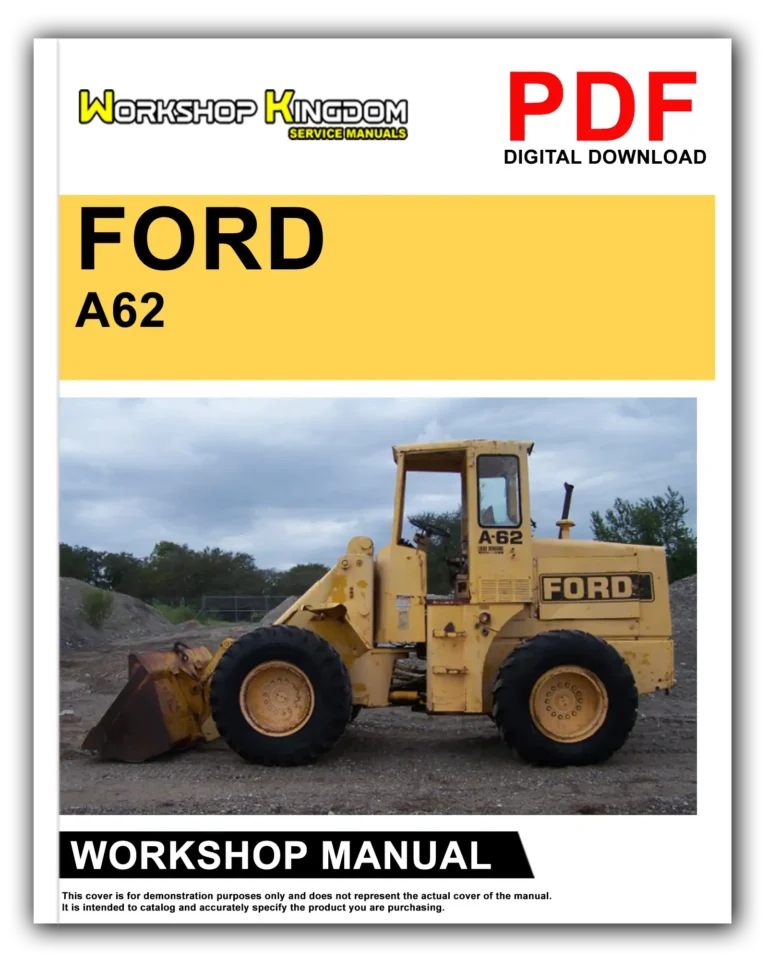 FORD A62 A64 A66 Workshop Repair Service Manual – English – PDF Download