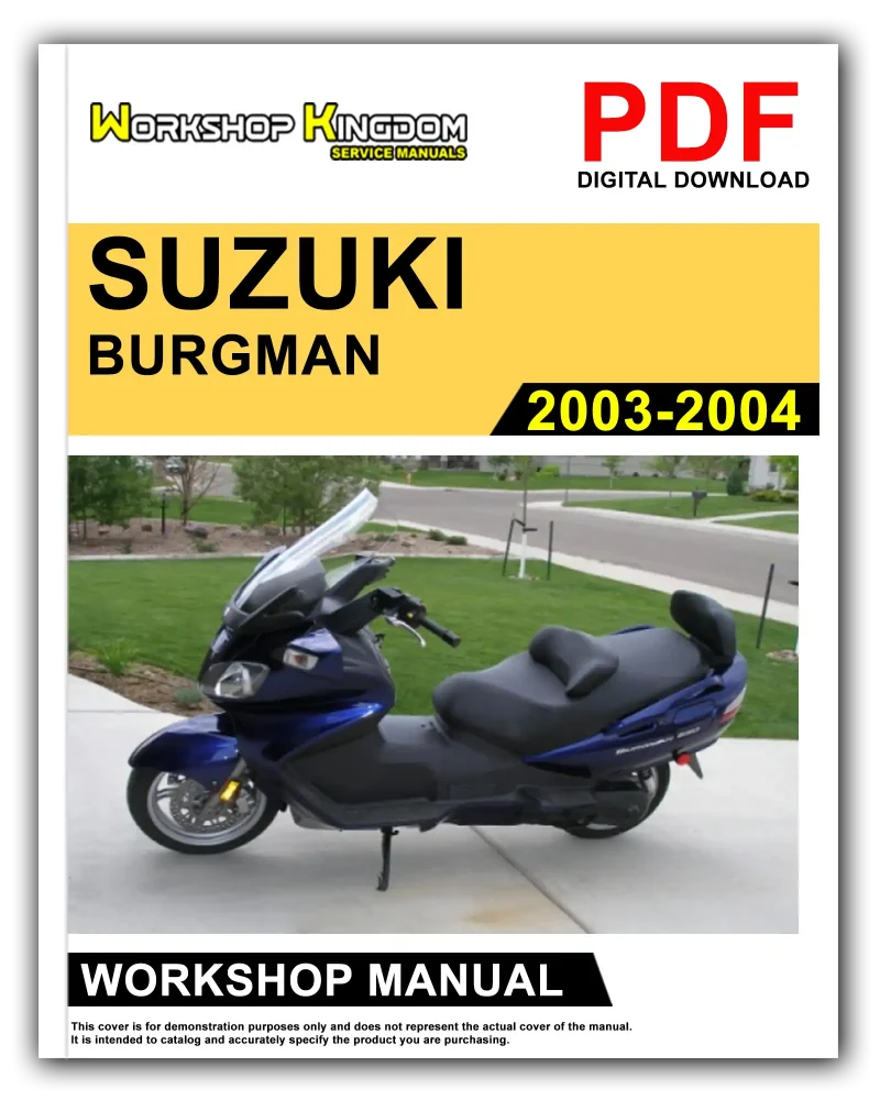SUZUKI BURGMAN Workshop Manual