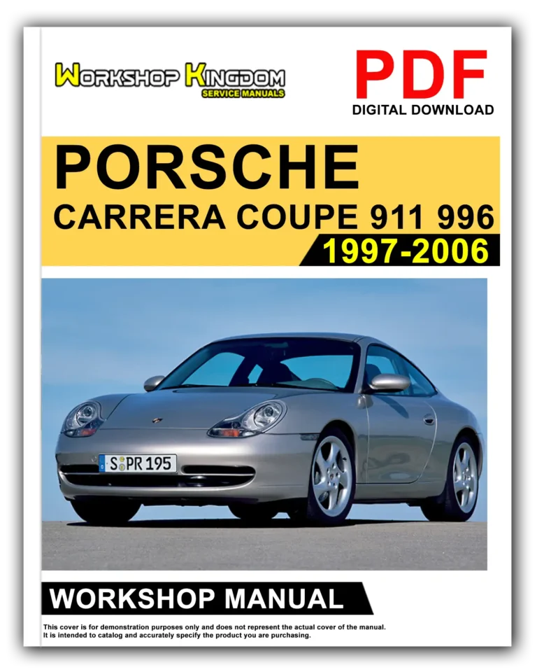 PORSCHE CARRERA COUPE 911 996 (1997-2006) Workshop Repair Service Manual – English – PDF Download