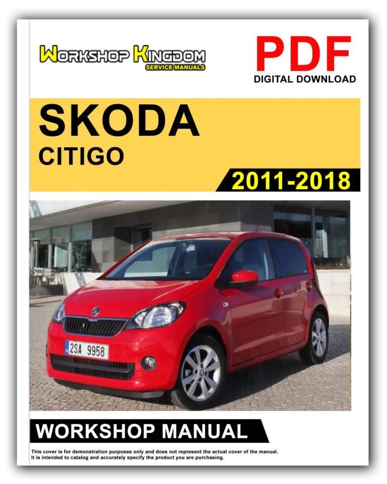 SKODA CITIGO (2011-2018) Workshop Repair Service Manual – English – PDF Download