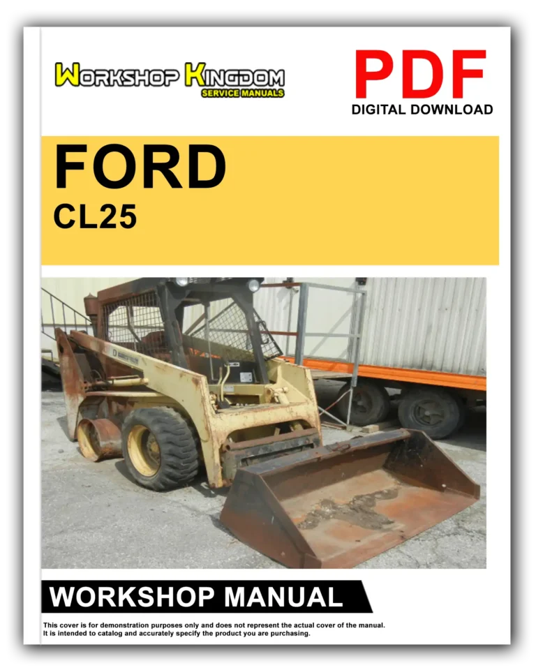 FORD CL25 Workshop Repair Service Manual – English – PDF Download