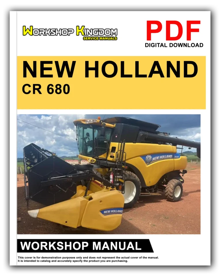NEW HOLLAND CR 680 690 790 890 990 Workshop Repair Service Manual – English – PDF Download