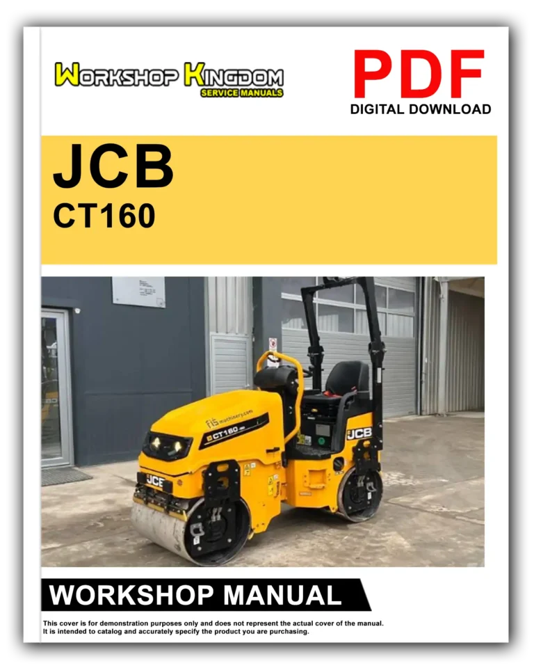 JCB CT160 CT26 Workshop Repair Service Manual – English – PDF Download