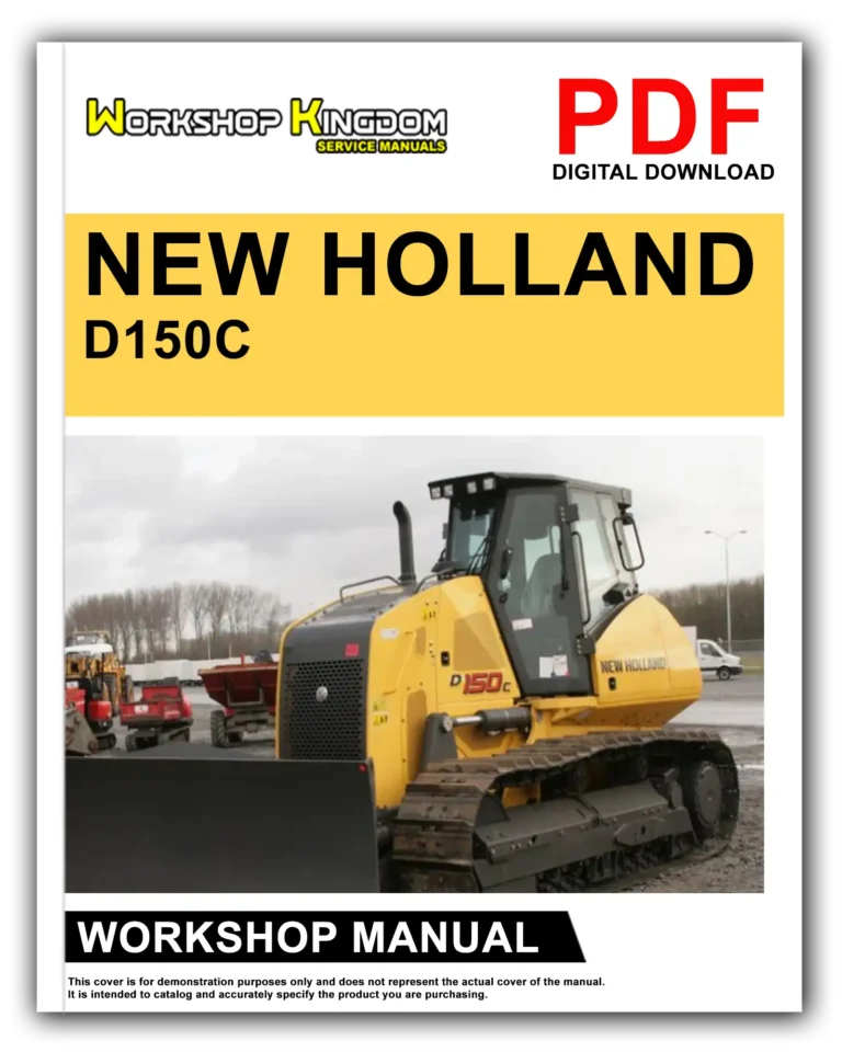 NEW HOLLAND D150C Workshop Repair Service Manual – English – PDF Download