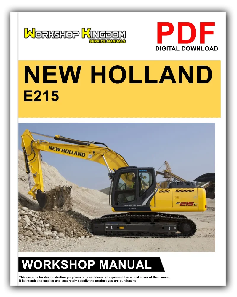 New Holland E215 E245C Workshop Manual