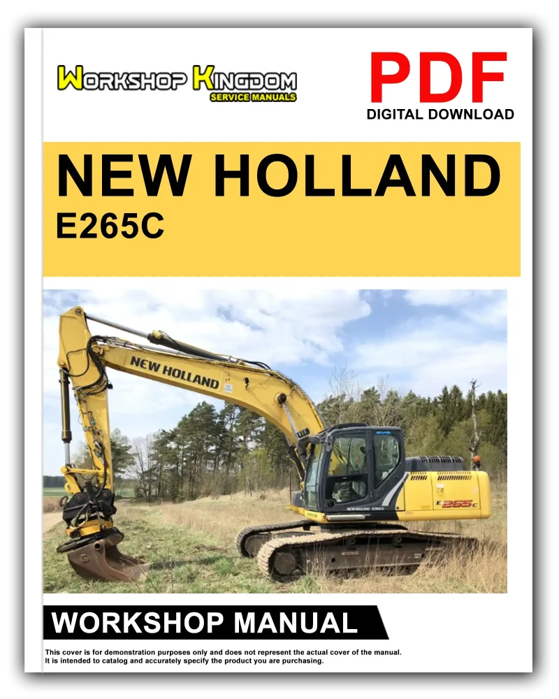 New Holland E265C E305C Workshop Manual