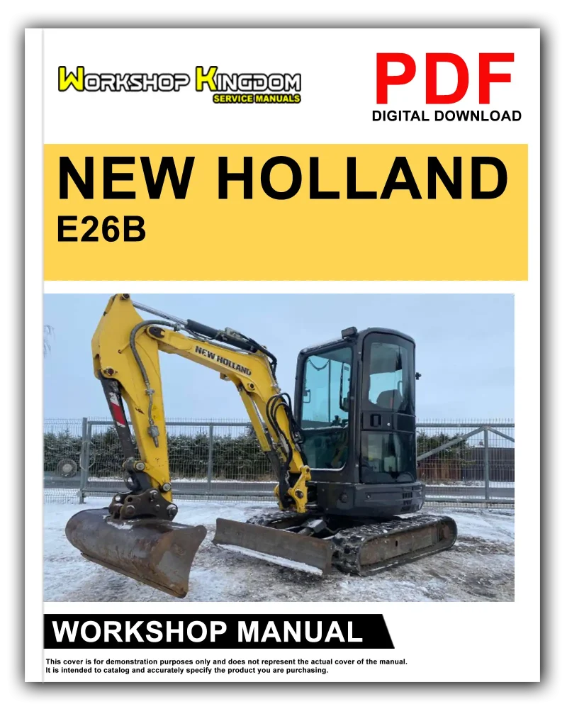 New Holland E26B SR E29B SR Workshop Manual