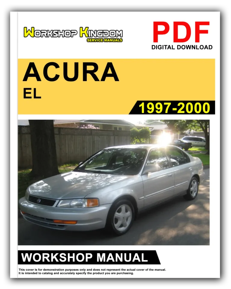 ACURA EL (1997-2000) Workshop Repair Service Manual – English – PDF Download