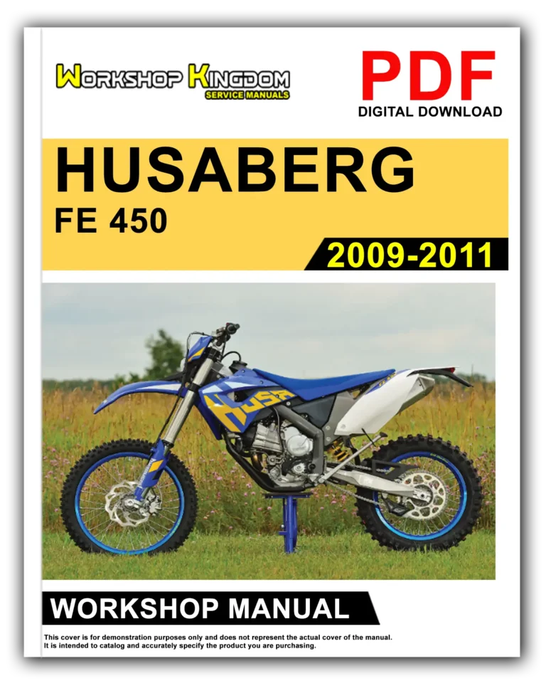 HUSABERG FE 450 (2009-2011) Workshop Repair Service Manual – English – PDF Download