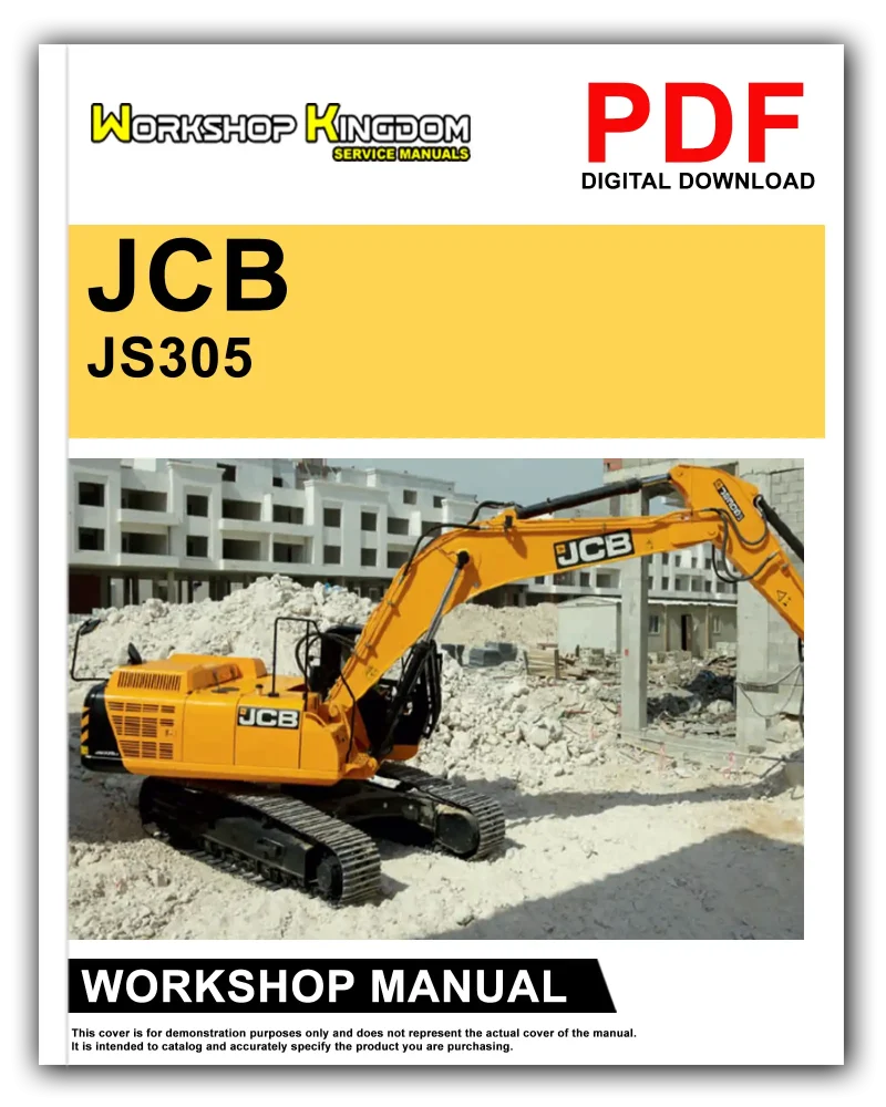 JCB 305 JS305 Workshop Manual