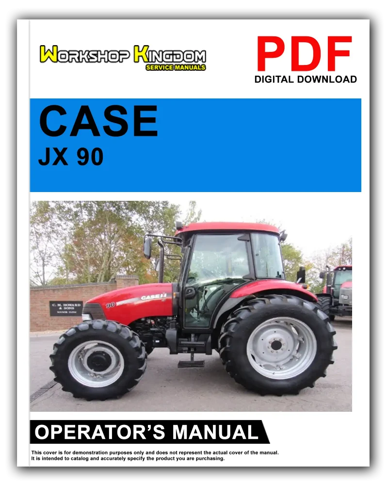 CASE JX 90 JX 95 Operator's Manual