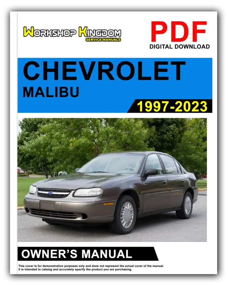 CHEVROLET MALIBU (1997-2023) Owner’s Manual – English – PDF Download