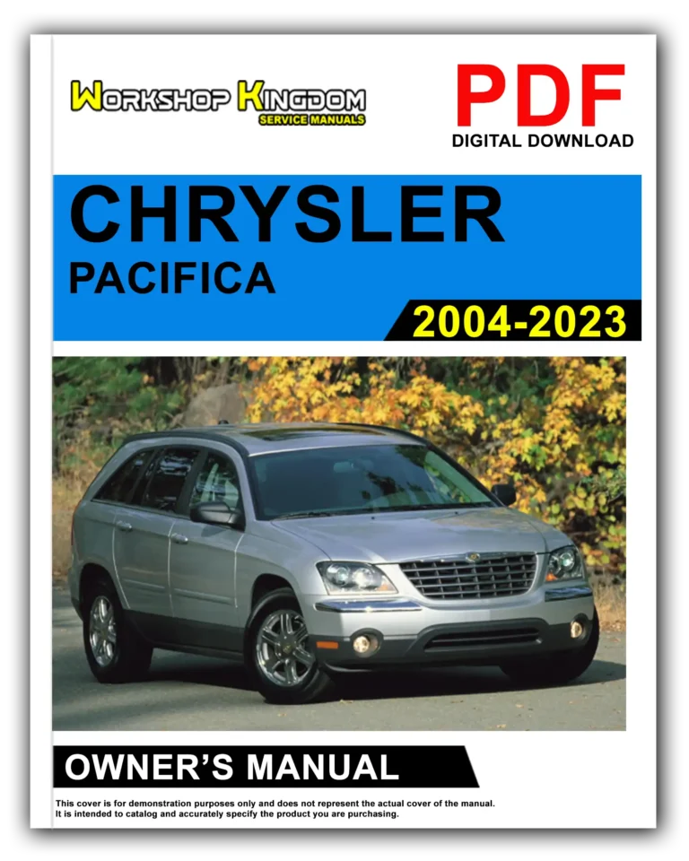CHRYSLER PACIFICA (2004-2023) Owner’s Manual – English – PDF Download