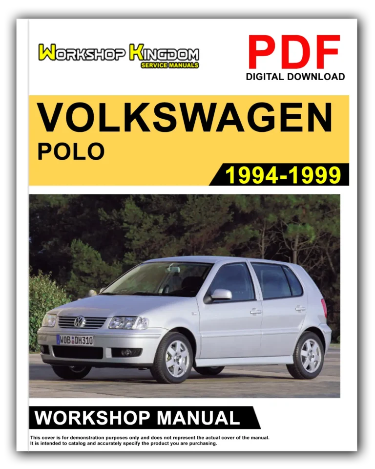 VOLKSWAGEN POLO (1994-1999) Workshop Repair Service Manual – English – PDF Download