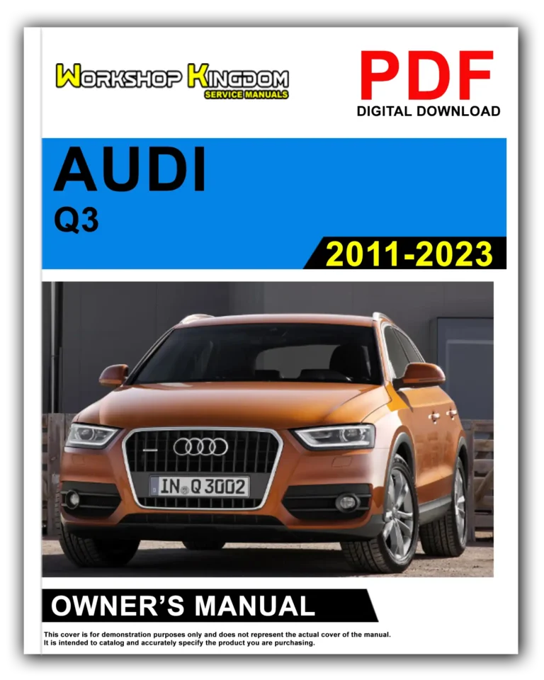 AUDI Q3 (2011-2023) Owner’s Manual – English – PDF Download