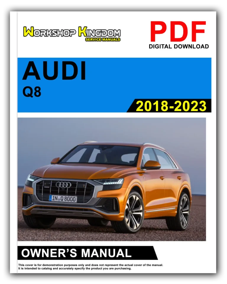 AUDI Q8 (2018-2023) Owner’s Manual – English – PDF Download