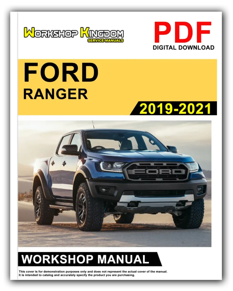 FORD RANGER (2019-2021) Workshop Repair Service Manual – English – PDF Download