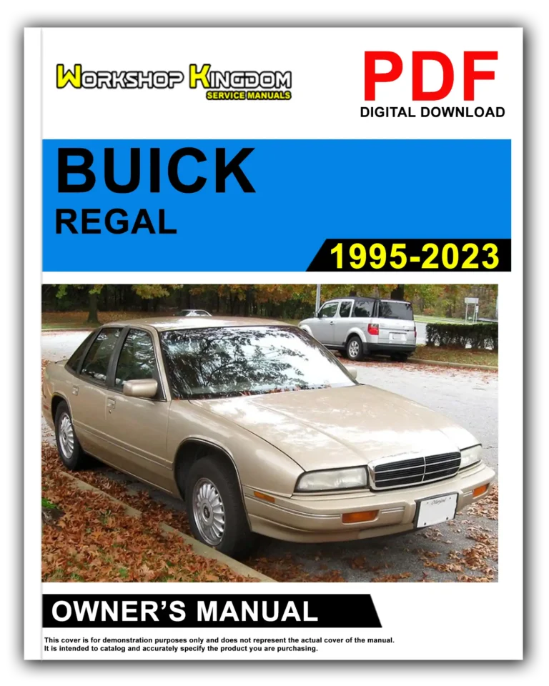 BUICK REGAL (1995-2023) Owner’s Manual – English – PDF Download