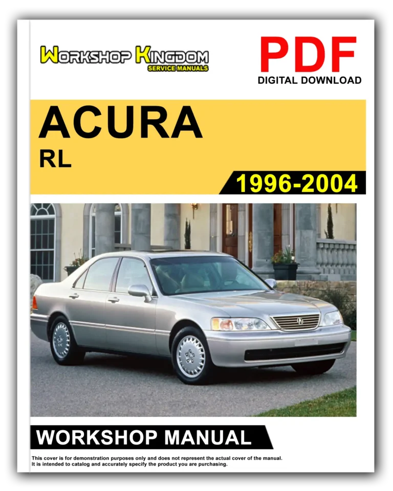 ACURA RL (1996-2004) Workshop Repair Service Manual – English – PDF Download
