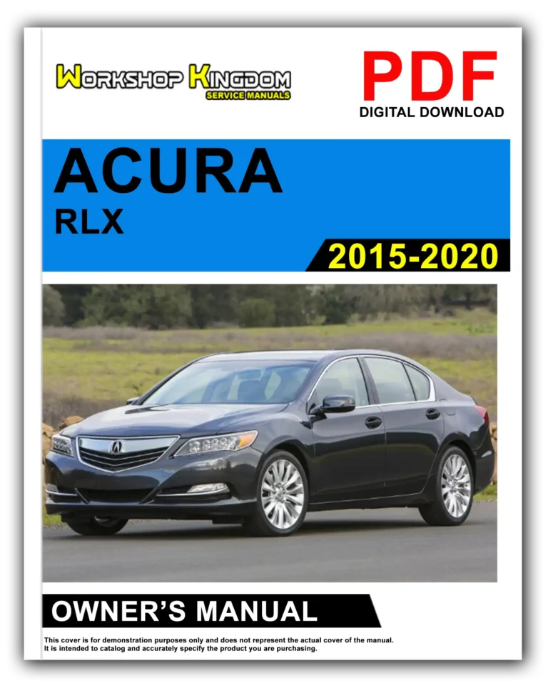 ACURA RLX (2015-2020) Owner’s Manual – English – PDF Download