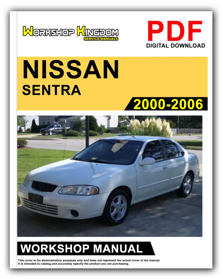 NISSAN SENTRA (2000-2006) Workshop Repair Service Manual – English – PDF Download