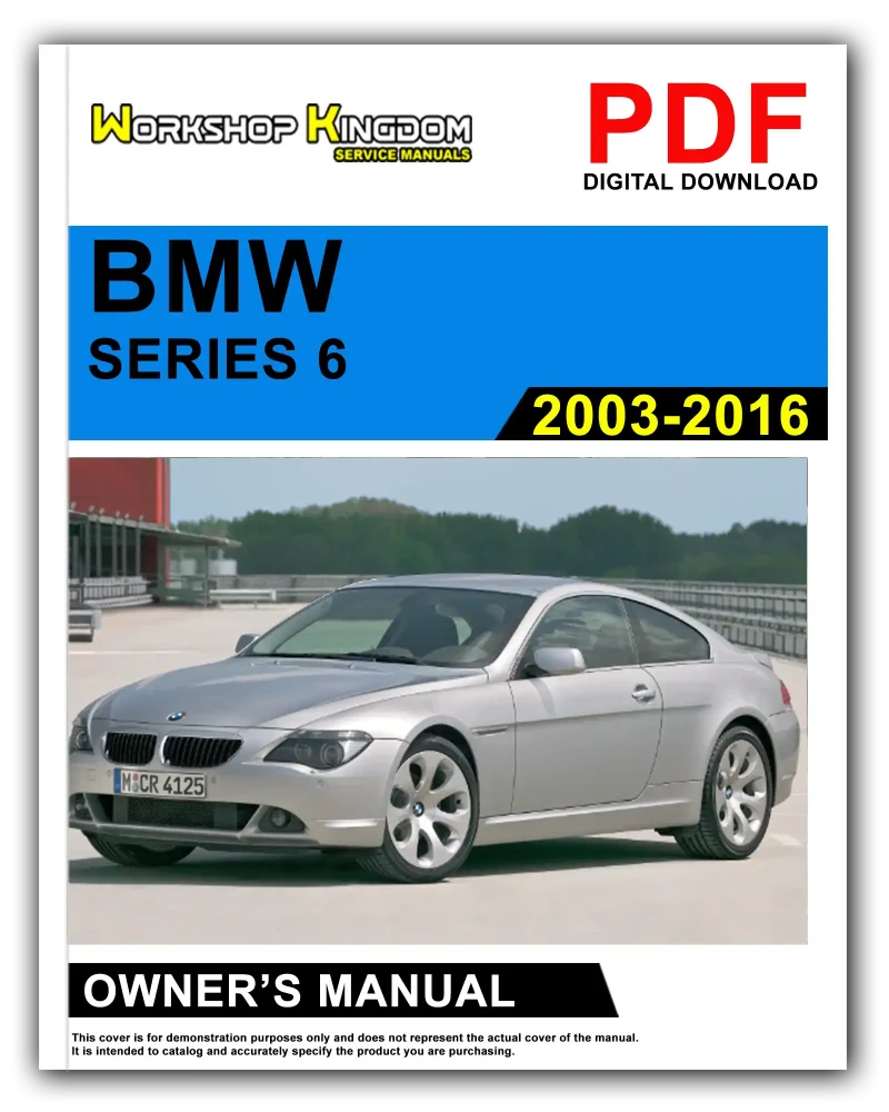 BMW SERIES 6 Owner's Manual