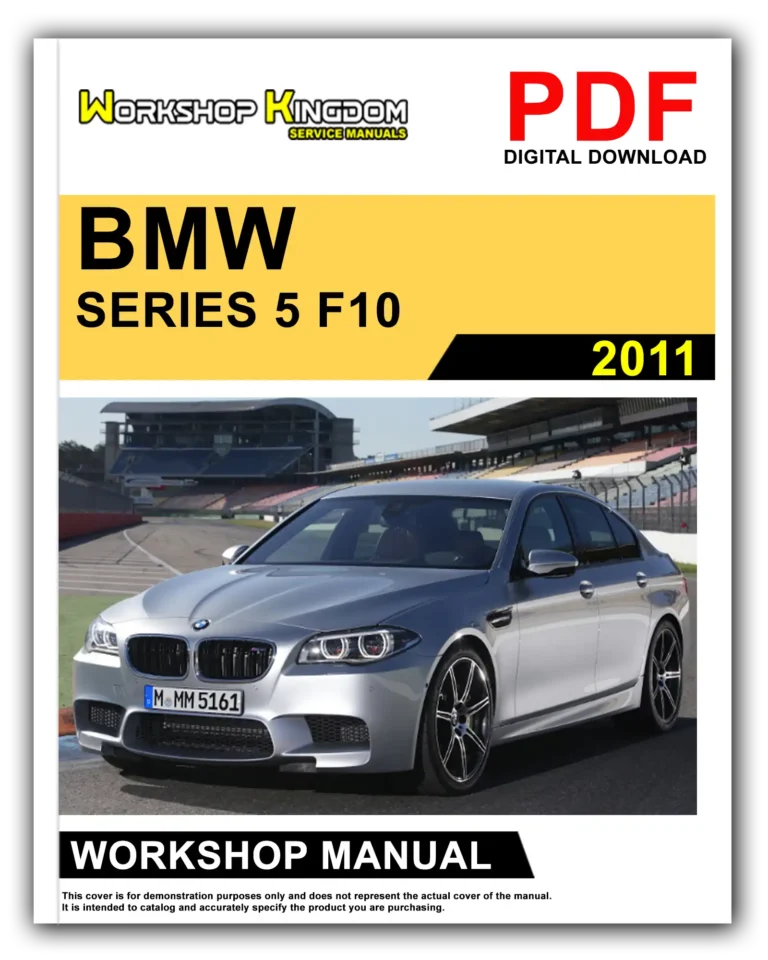 BMW SERIES 5 F10 (2011) Workshop Repair Service Manual – English – PDF Download