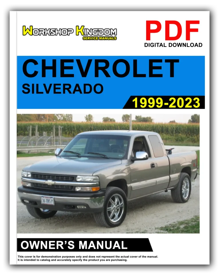 CHEVROLET SILVERADO (1999-2023) Owner’s Manual – English – PDF Download
