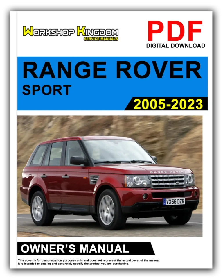 RANGE ROVER SPORT (2005-2023) Owner’s Manual – English – PDF Download