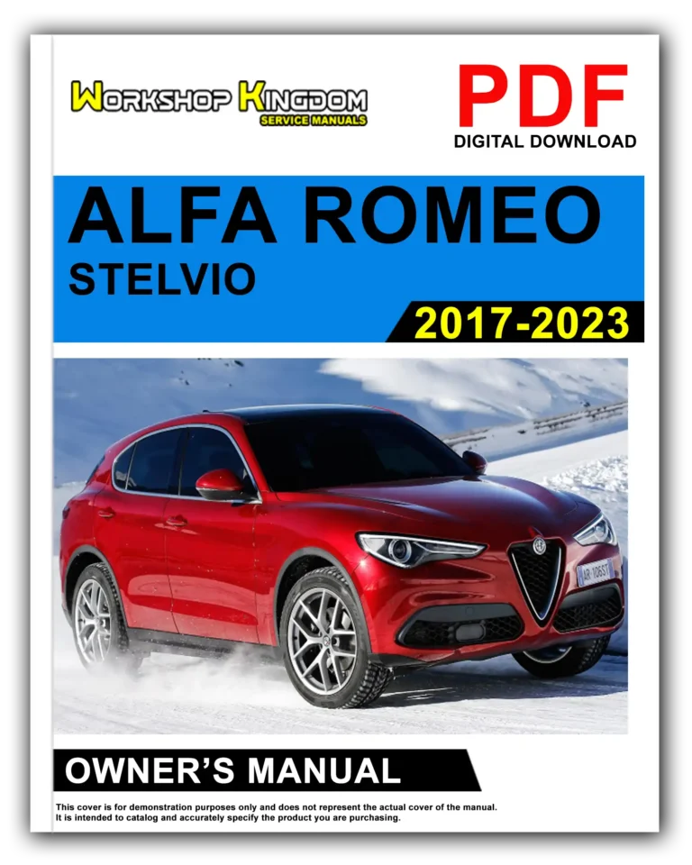 ALFA ROMEO STELVIO (2017-2023) Owner’s Manual – English – PDF Download
