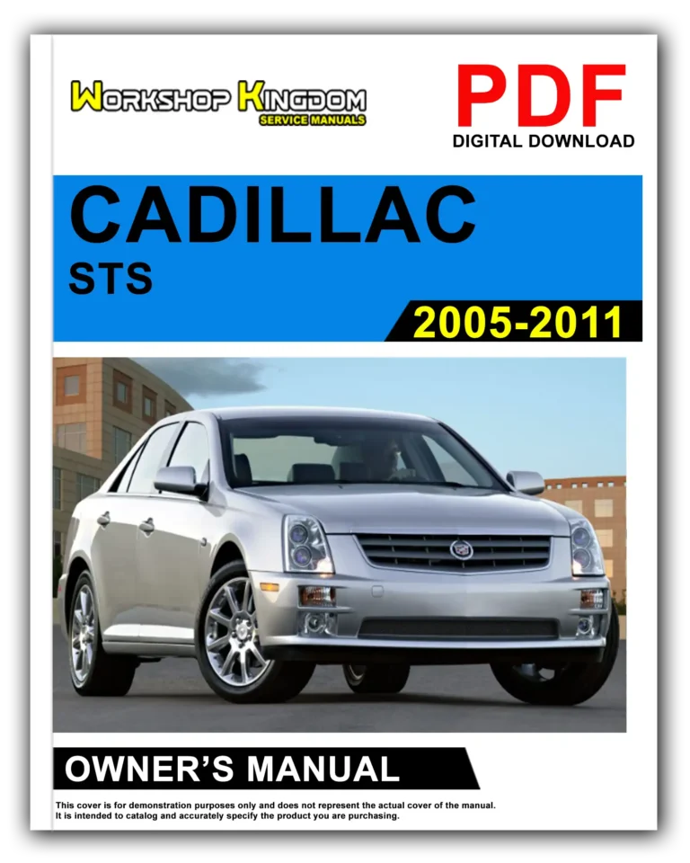 CADILLAC STS (2005-2011) Owner’s Manual – English – PDF Download