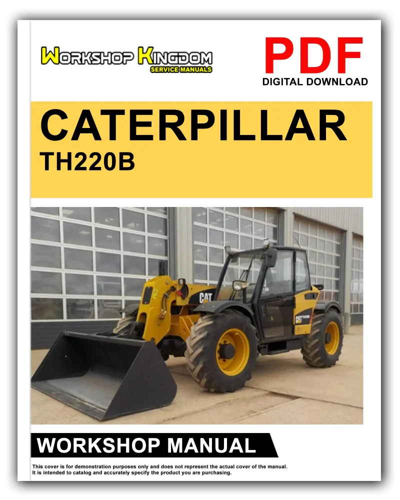 CATERPILLAR TH220B Workshop Repair Service Manual - English - PDF Download