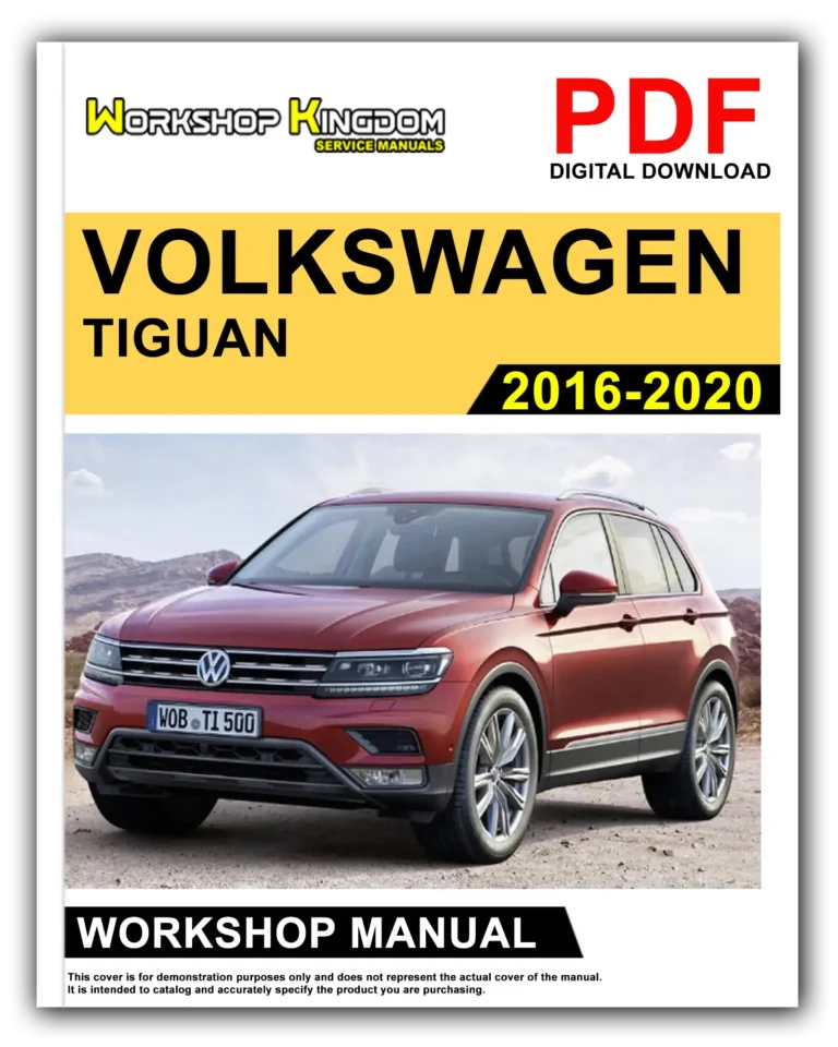 VOLKSWAGEN TIGUAN (2016-2020) Workshop Repair Service Manual – English – PDF Download