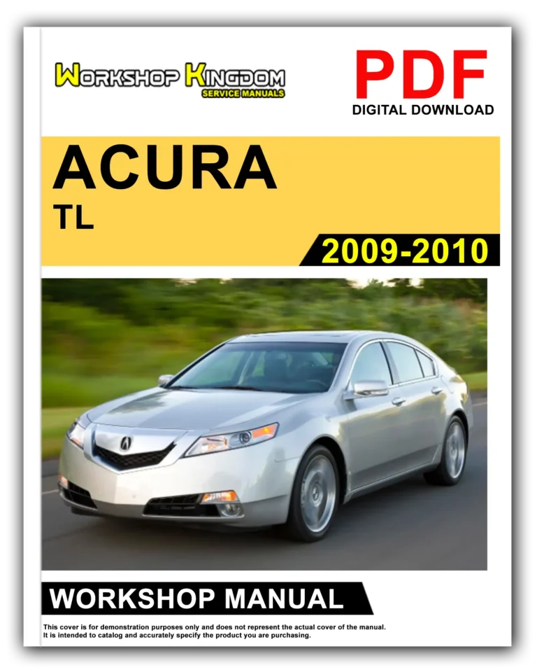 ACURA TL (2009-2010) Workshop Repair Service Manual – English – PDF Download