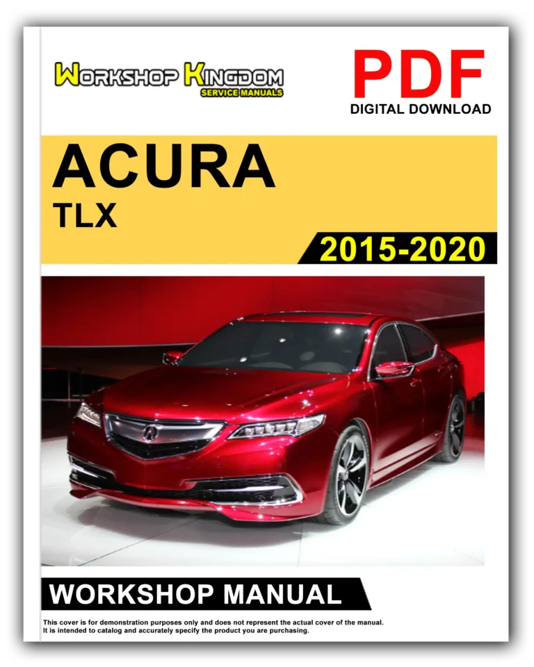 ACURA TLX (2015-2020) Workshop Repair Service Manual – English – PDF Download
