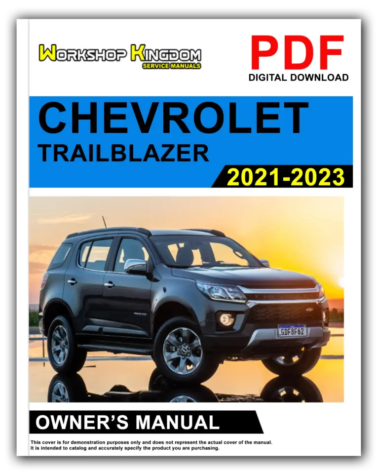CHEVROLET TRAILBLAZER (2021-2023) Owner’s Manual – English – PDF Download
