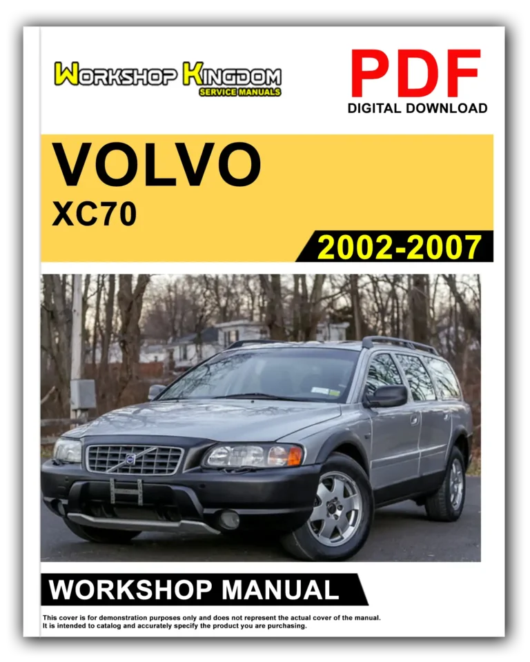 VOLVO XC70 (2002-2007) Workshop Repair Service Manual – English – PDF Download