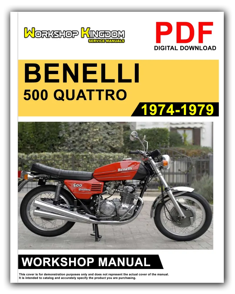 BENELLI 500 Quattro Workshop Manual