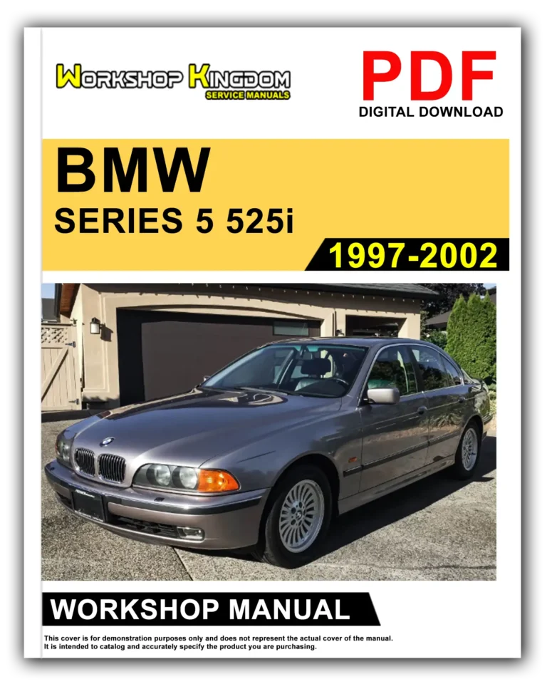 BMW SERIES 5 525i 528 530i 540i (1997-2002) Workshop Repair Service Manual – English – PDF Download