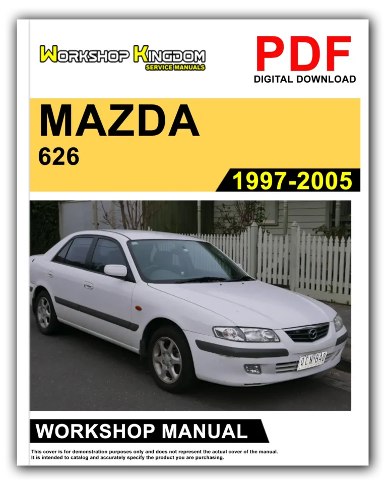 MAZDA 626 (1997-2005) Workshop Repair Service Manual – English – PDF Download