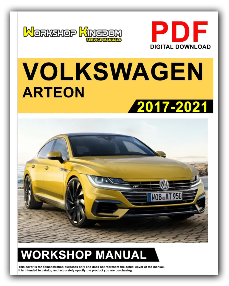 VOLKSWAGEN ARTEON (2017-2021) Workshop Repair Service Manual – English – PDF Download
